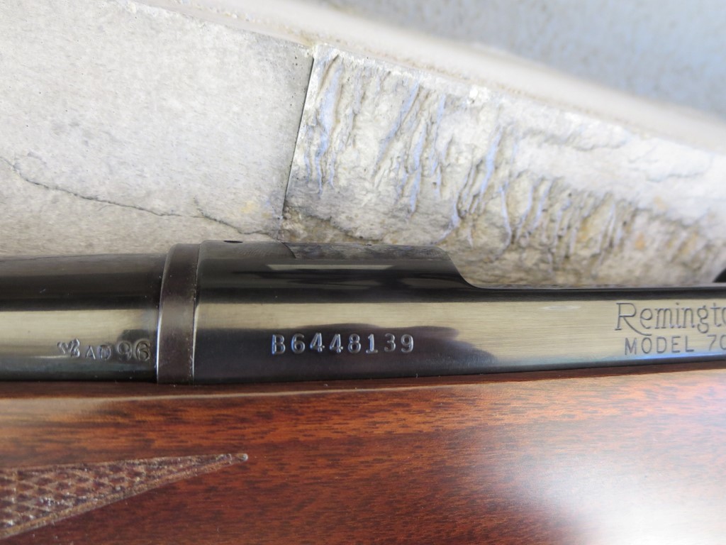 remington 700 identification serial number