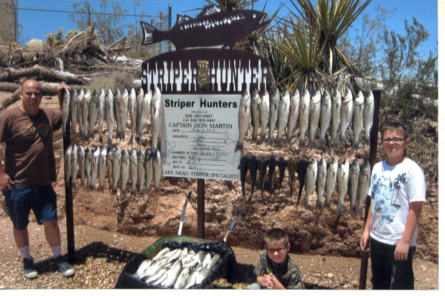 5/12/23 Government Wash, Lake Mead. Fishing for Stripers! 