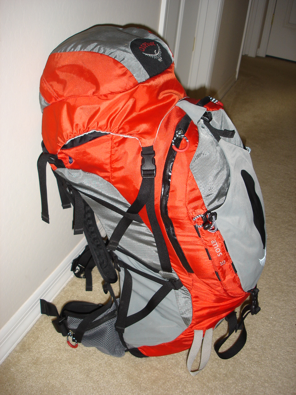 how to pack an osprey atmos 50