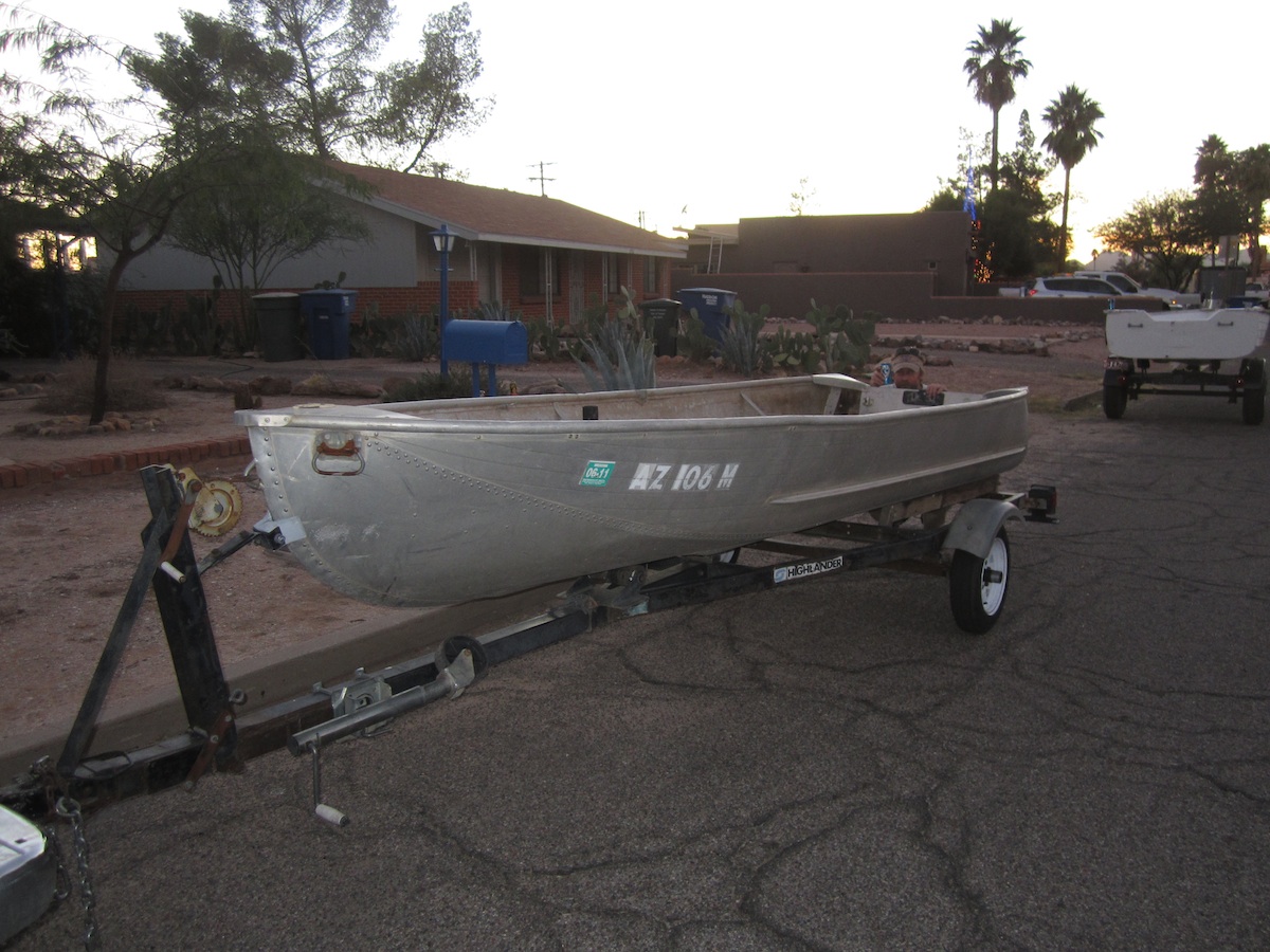 14' Aluminum V Hull Fishing Boat/Trailer - Classified Ads ...