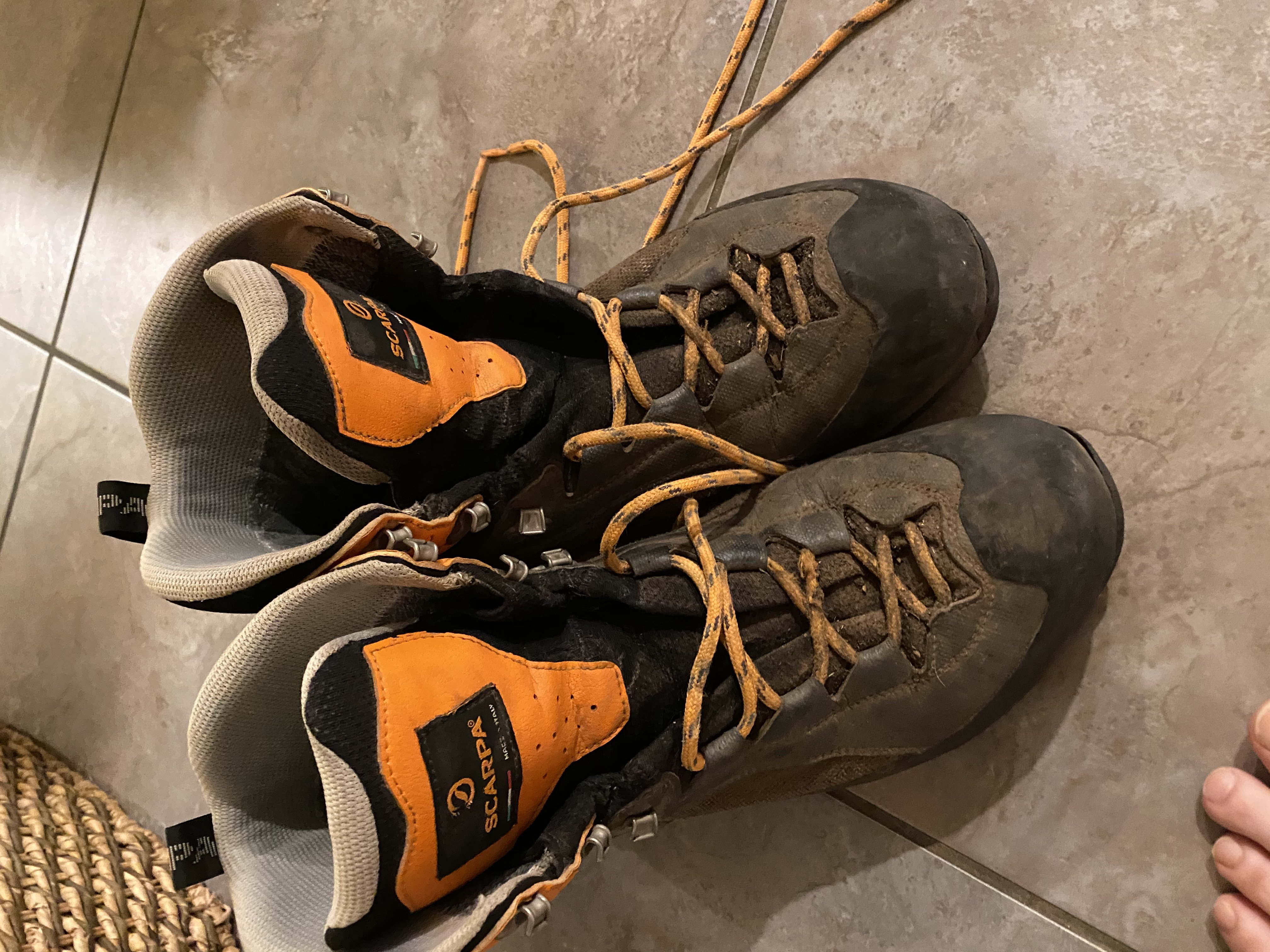 Free used Scarpa boots size 11/ 11.5 - Classified Ads - CouesWhitetail ...