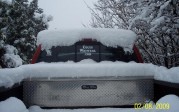 Gamehauler sticker in snow