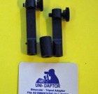 Adapters to mount your binoculars to a tripod head